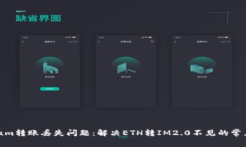 如何处理Ethereum转账丢失问题：解决ETH转IM2.0不见的常见误区与解决方案