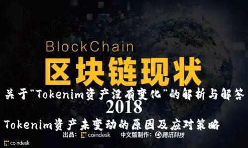 关于“Tokenim资产没有变化”的解析与解答

Tokenim资产未变动的原因及应对策略